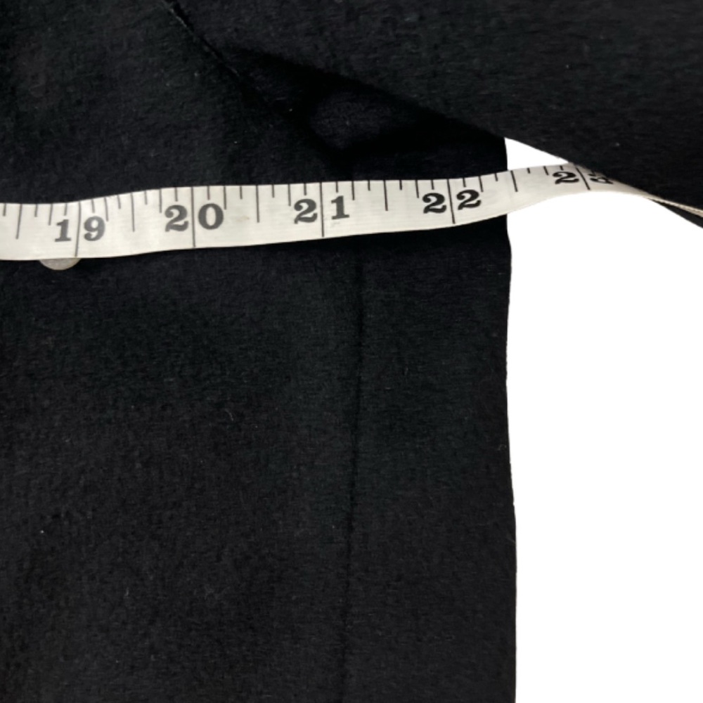 Vintage Boston Traders Men's Black 100% Wool Tren… - image 6